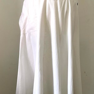 Cotton ‘80 white skirt