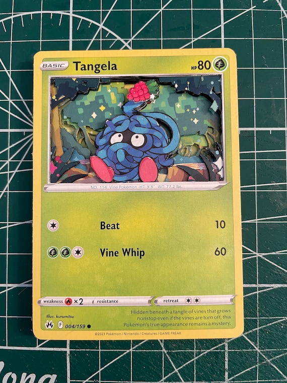 pokemon card tangela 3D ULTRA Detail Tangela! Placeholder Image Provided Pokemon » Erika's Tangela (Holo