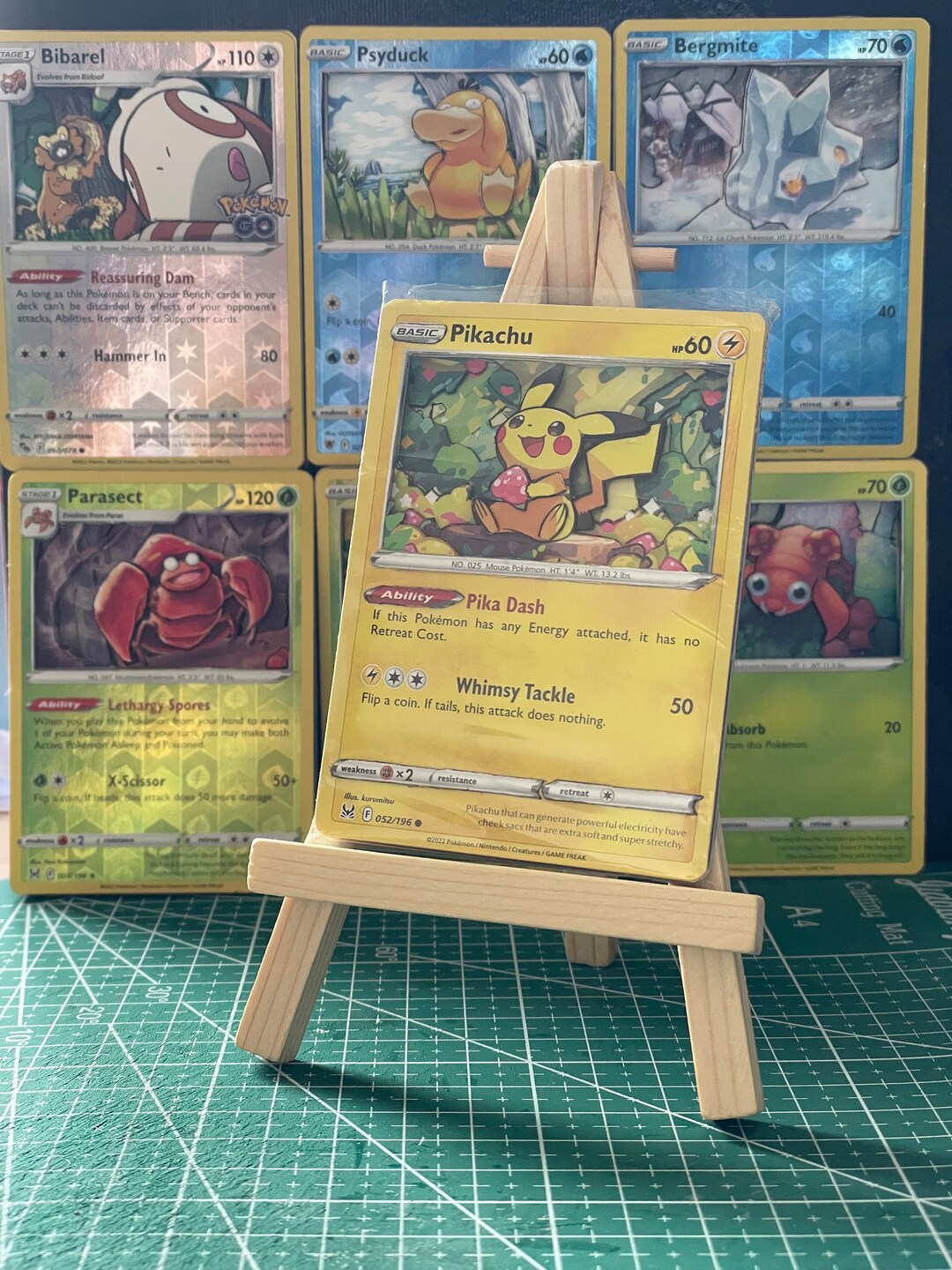 Trading Card Display Stand Etsy