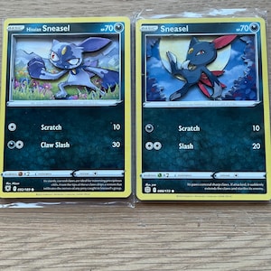 Hisuian Sneasel - Etsy