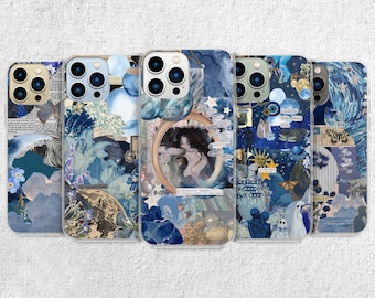 Sky Blue Aesthetic Phone Case - Ocean Sea Cover for iPhone, Samsung and Google Pixel