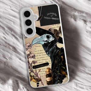 Mothman Cryptid Phone case for Samsung - Magnus Archives Art fit Cover for S25 Ultra S24 Plus S23 S22 S21 FE Galaxy Note 20 A55 A16 A15 A56