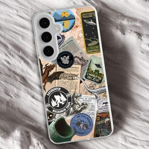 Mothman Cryptid Phone case for Samsung - Magnus Archives Art fit Cover for S25 Ultra S24 Plus S23 S22 S21 FE Galaxy Note 20 A55 A16 A15 A56