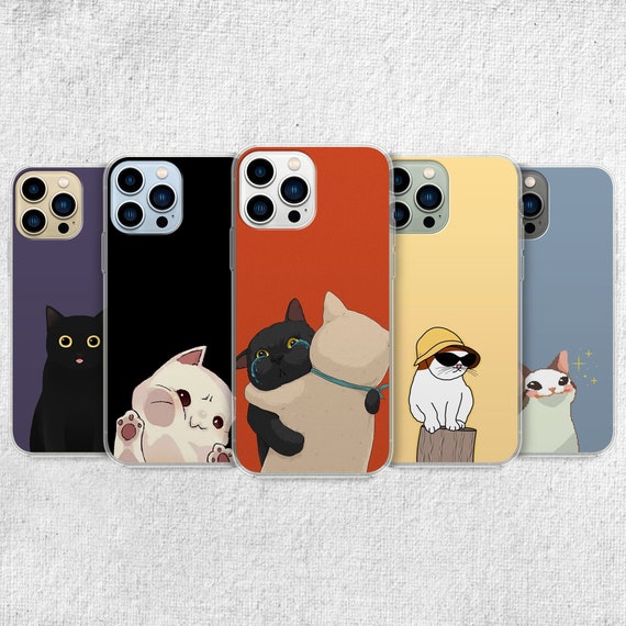 Funny Cat Phone Case - Aesthetic Kitty Art Cover Fit for Iphone, Samsung and Google Pixel - Etsy Israel Funny Cat Phone Case - Aesthetic Kitty Art Cover Fit for Iphone, Samsung and Google Pixel - Etsy Israel
