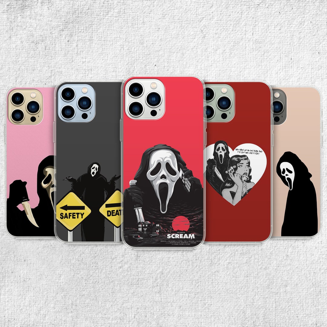 Scream Phone Case Horror Halloween Funny Art Cover Fit for iPhone 15