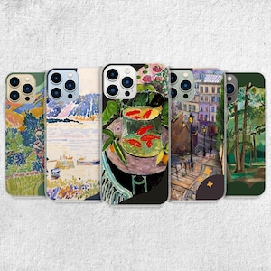 Henri Matisse Aesthetic Phone Case - Painting Artwork fit for iPhone, Samsung and Google Pixel