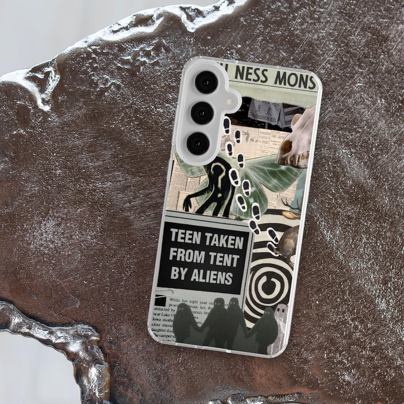 Mothman Cryptid Phone case for Samsung - Magnus Archives Art fit Cover for S25 Ultra S24 Plus S23 S22 S21 FE Galaxy Note 20 A55 A16 A15 A56