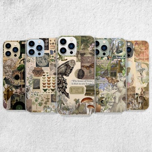Butterfly Aesthetic Phone Case - Fairy Naturecore fit for iPhone, Samsung and Google Pixel