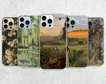 Cottagecore Phone Case - Aesthetic Nature Art fit for iPhone, Samsung and Google Pixel