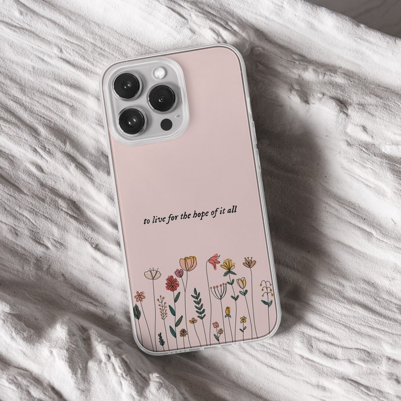 iPhone 15 Pro Max 14 Plus 13 12 11 clear case with Taylor Swift aesthetic design on it, there are total of five phone cover options to choose from. Music Song lyrics, Midnights, Folklore, pastel, evermore, 1989 cover artworks are depicted.