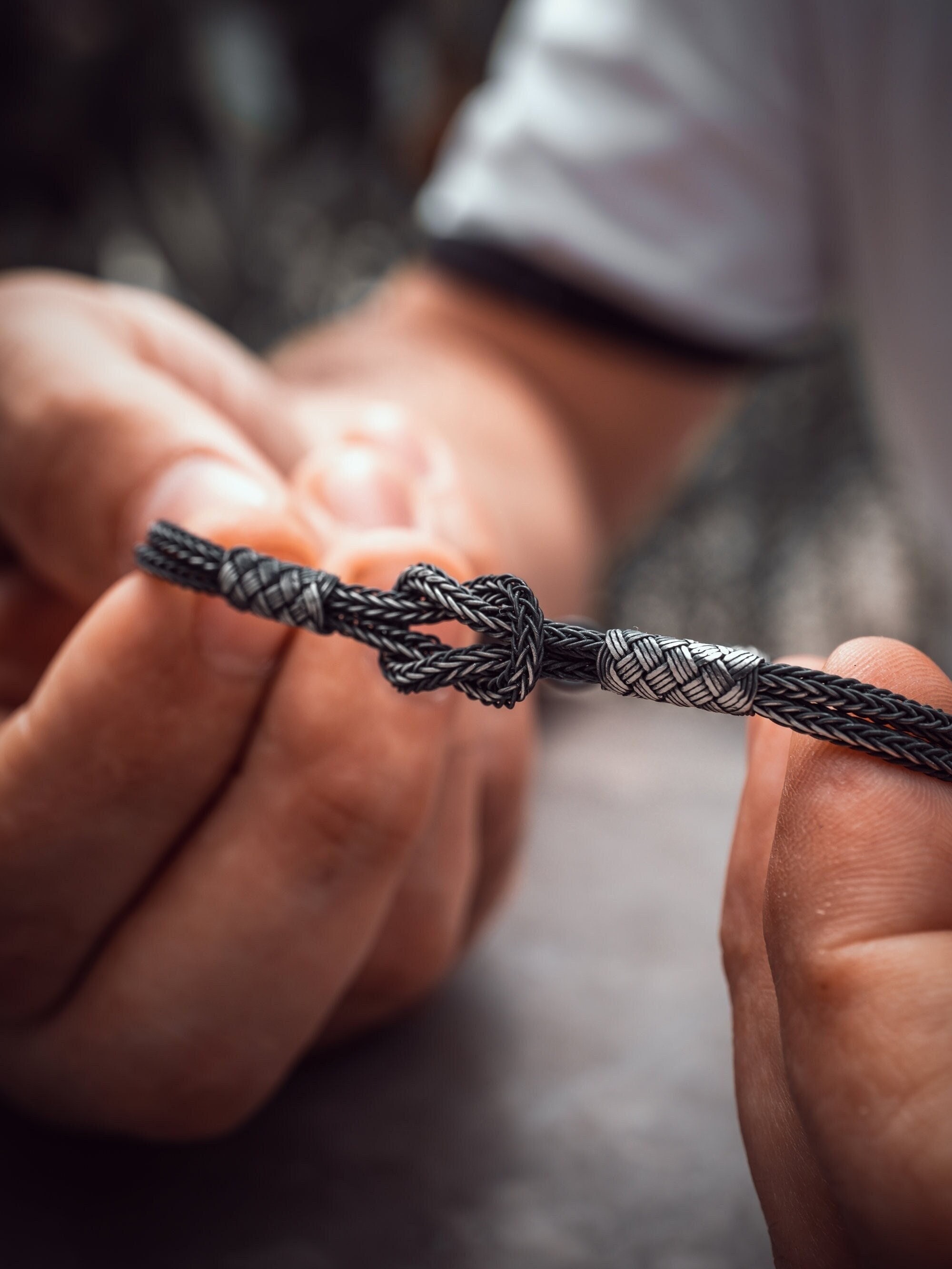Etsy knot bracelet outlet