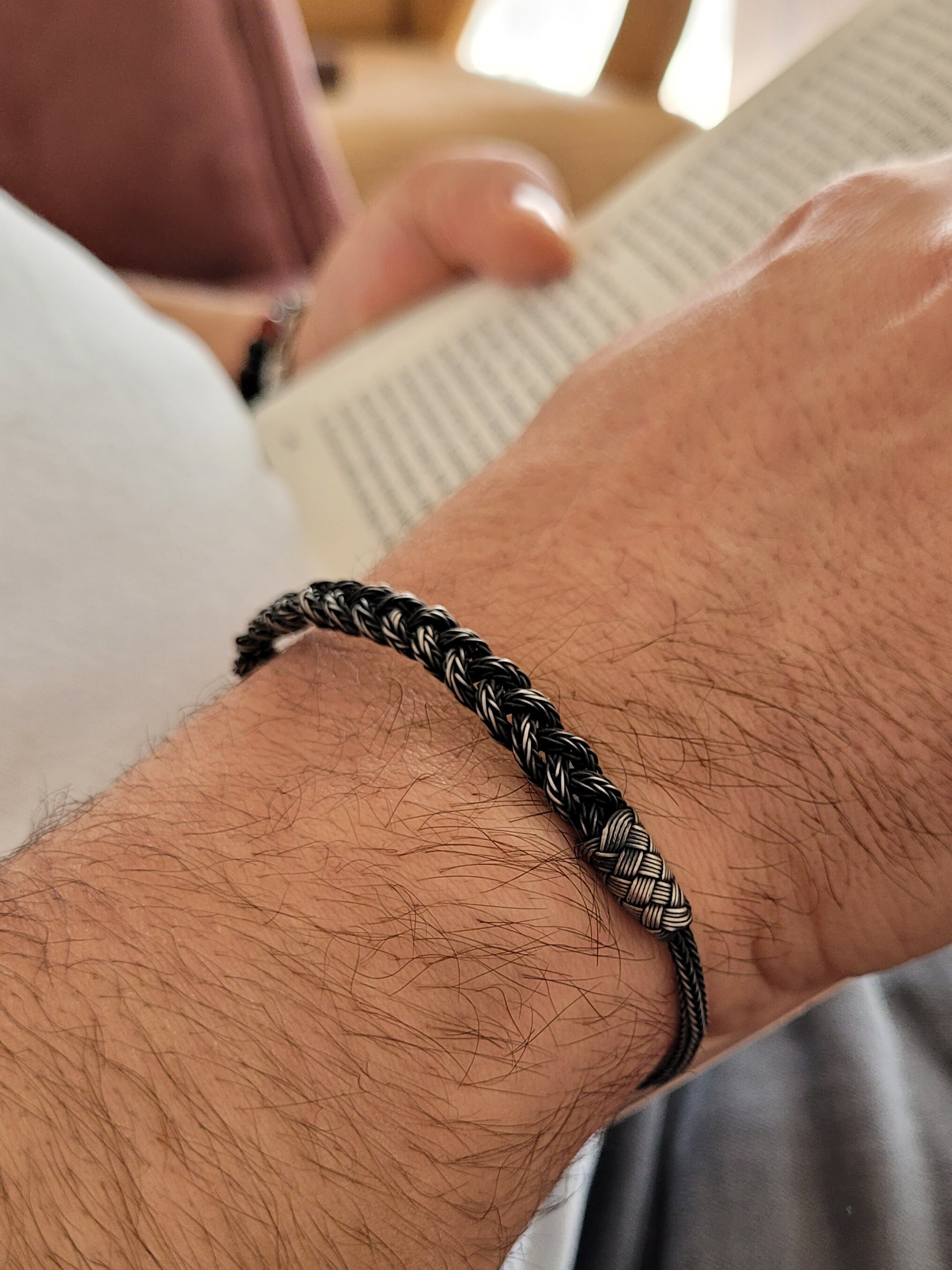 999 Silver Vikings Bracelet Handmade Celtic Bracelet Etsy