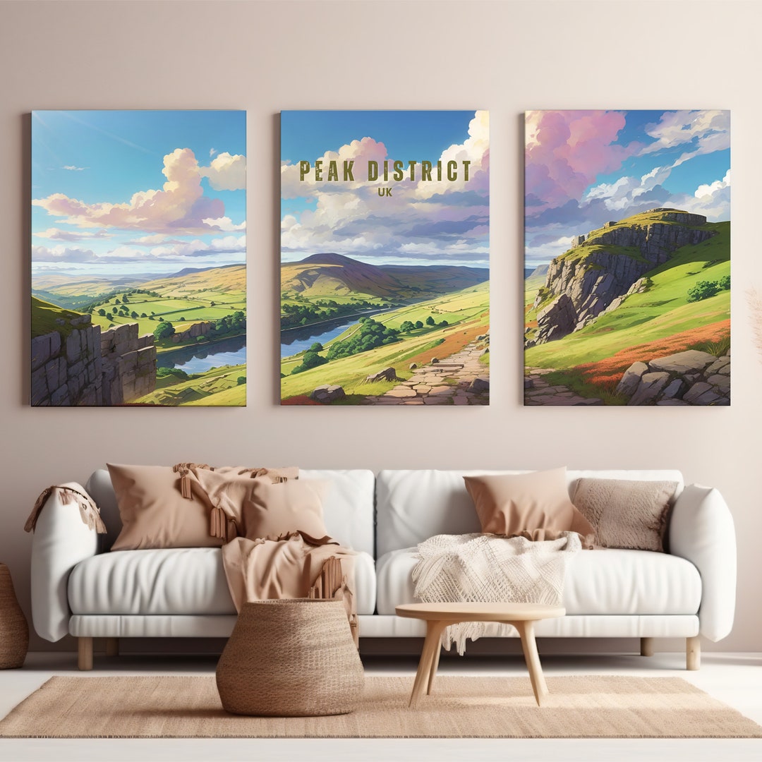 Peak District Print Peak District Home Decor Landscape Art Print Peak Peak District Print Peak District Home Decor Landscape Art Print Peak