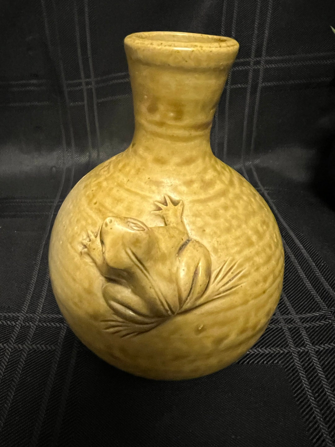 Vintage Frog Vase Etsy