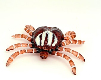 Gulf Coast Female 3D Tick replica, Translucent Resin, hand painted-made in the USA