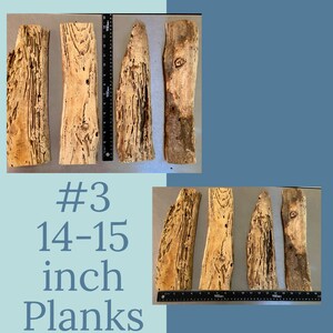 #3 Group for planks measuring 15 inch long and 3-4 inch wide