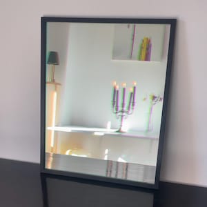 Rainbow Reflector wavy wall mirror