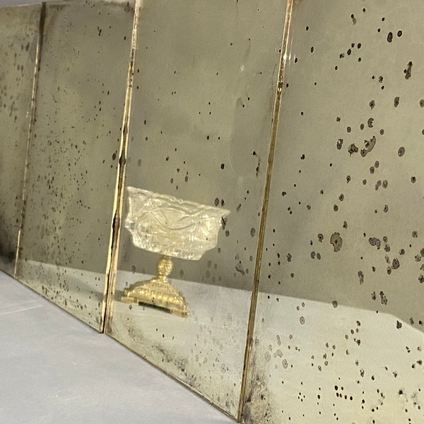 Antique Mirror Tiles Etsy