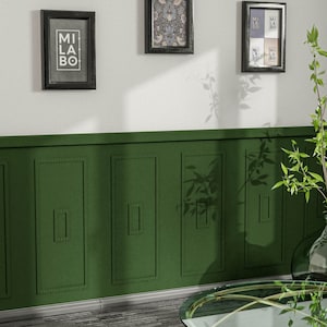 Emerald green Velvet  wall panel, bed headboard velvet, wall covering, vertical wood slat wall panels