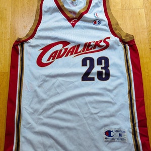 Vintage Medium Nike Team Cleveland Cavaliers Lebron James 23 Stitched Jersey