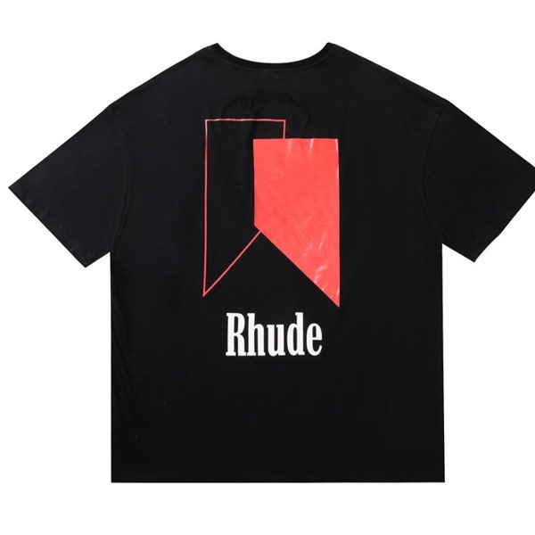 High Quality Custom Made Streetwear Rhude Clothing T-shirt