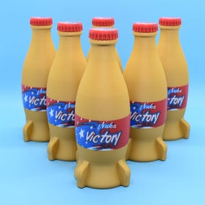 Nuka Victory cola Bottle Unofficial Prop (3D - printed ~ hollow inside!)