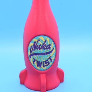 Nuka Bottles 6x Colas and Crate - Unofficial Prop (3D - printed) Nuka Twist