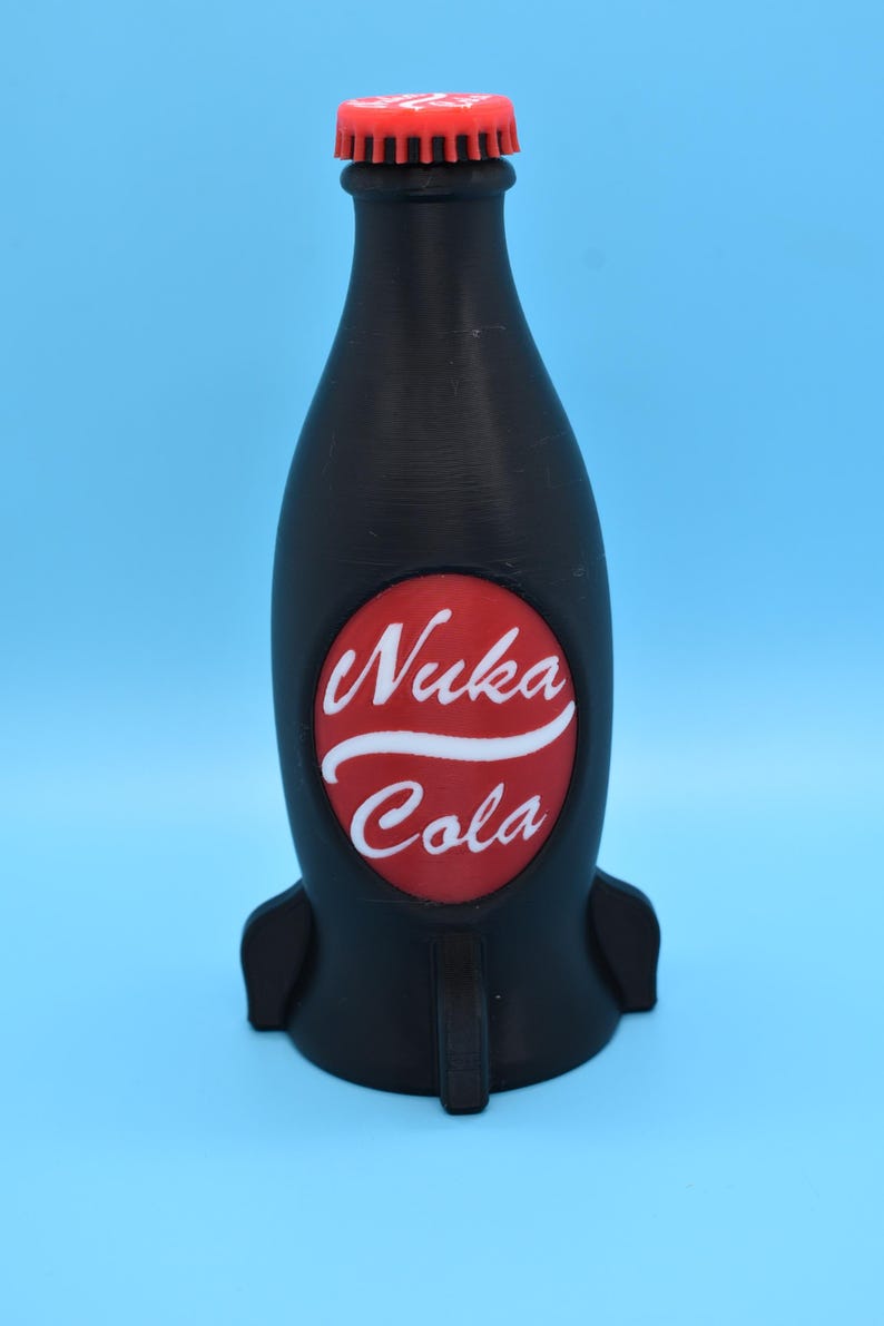 Nuka Bottles 6x Colas and Crate - Unofficial Prop (3D - printed) Nuka-Cola