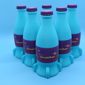 Nuka- Quantum cola Bottle Unofficial Prop  (3D - printed ~ hollow inside!)