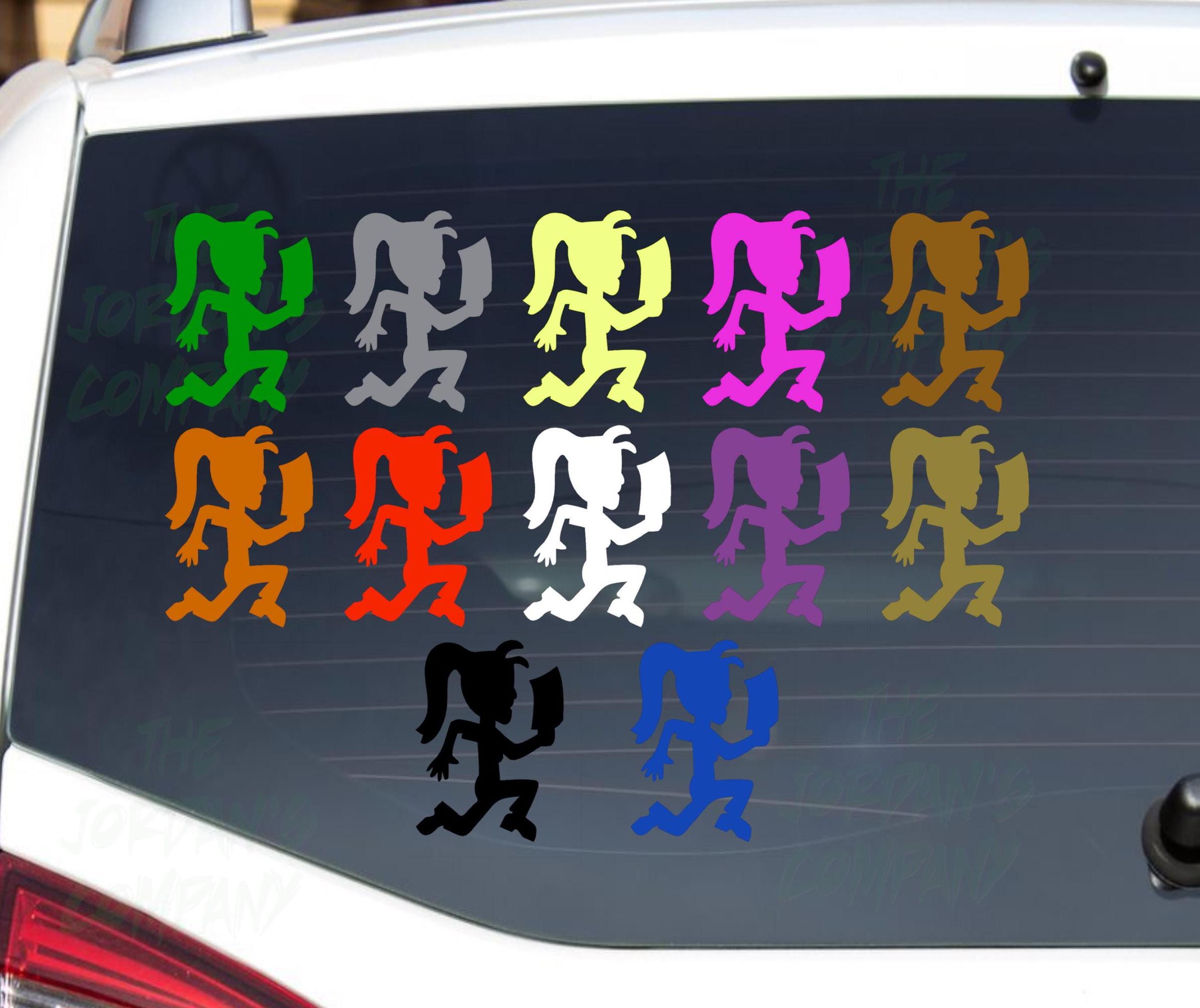 Juggalette Hatchet-man CNC Cut Decal Vinyl Sticker -pic From Multi