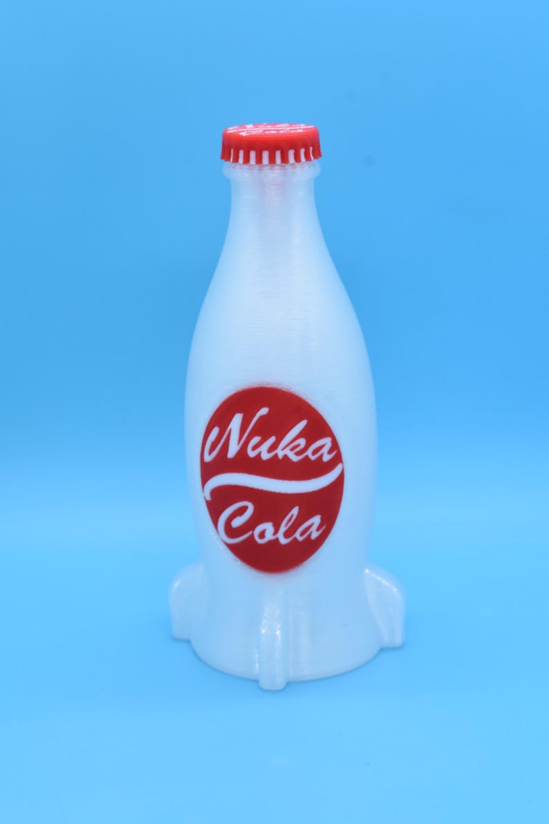 Nuka Bottles 6x Colas and Crate - Unofficial Prop (3D - printed) Nuka Clear