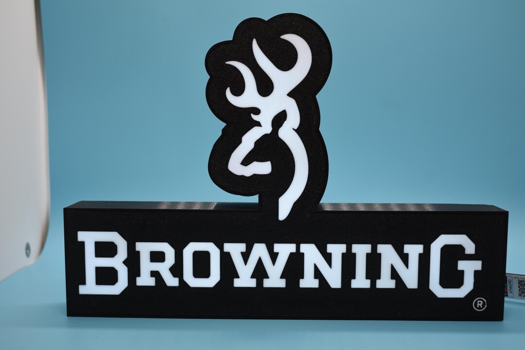 Browning Sign Router Browning Hunting Logo Sign Lamp Light Box Change Colors With App - Etsy