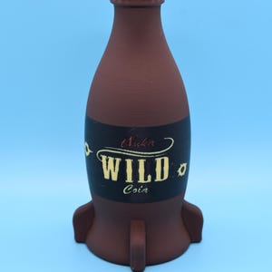 Nuka Bottles 6x Colas and Crate - Unofficial Prop (3D - printed) Nuka Wild Cola