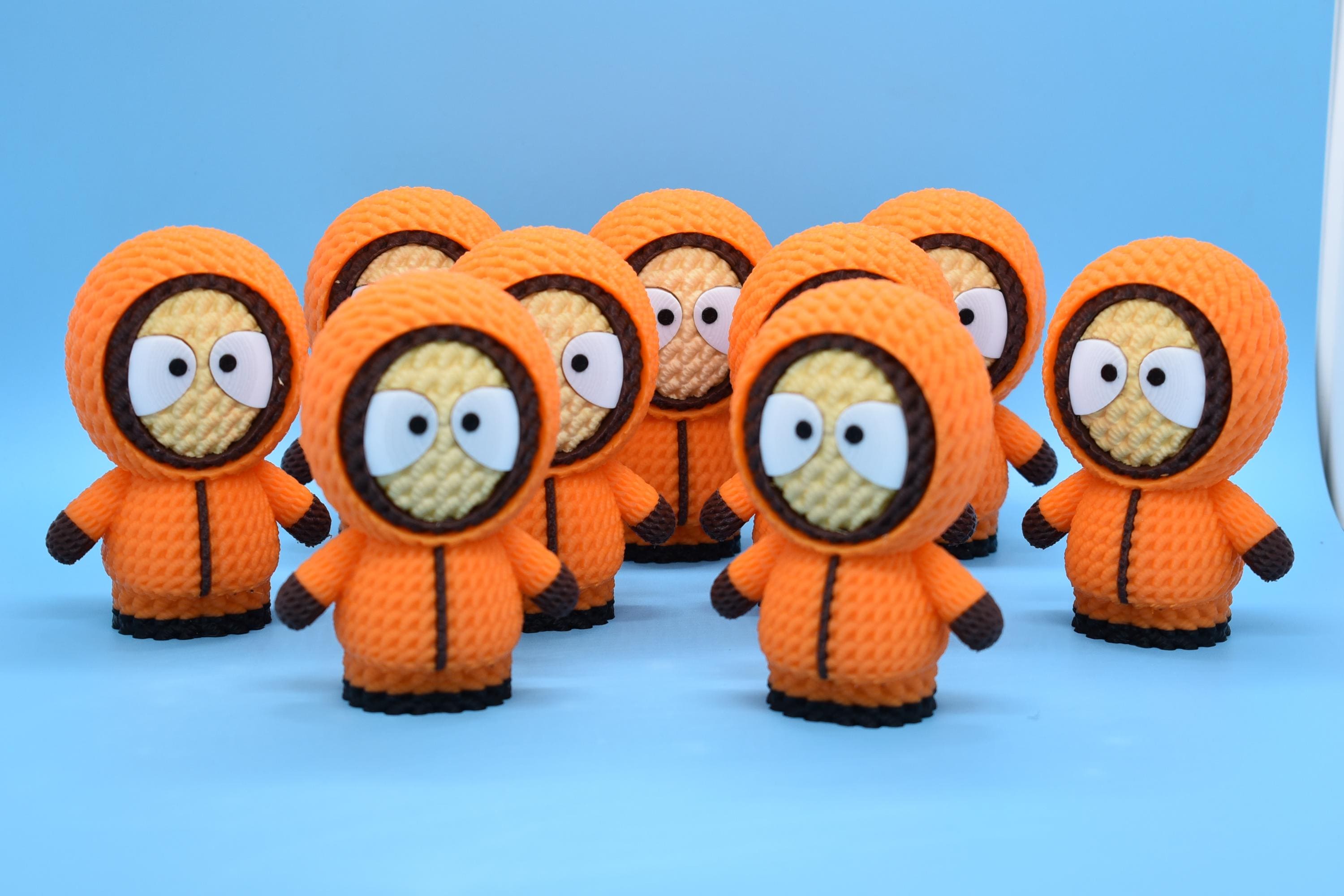 Kenny - Crochet South Park KENNY (3D Printed) - Etsy