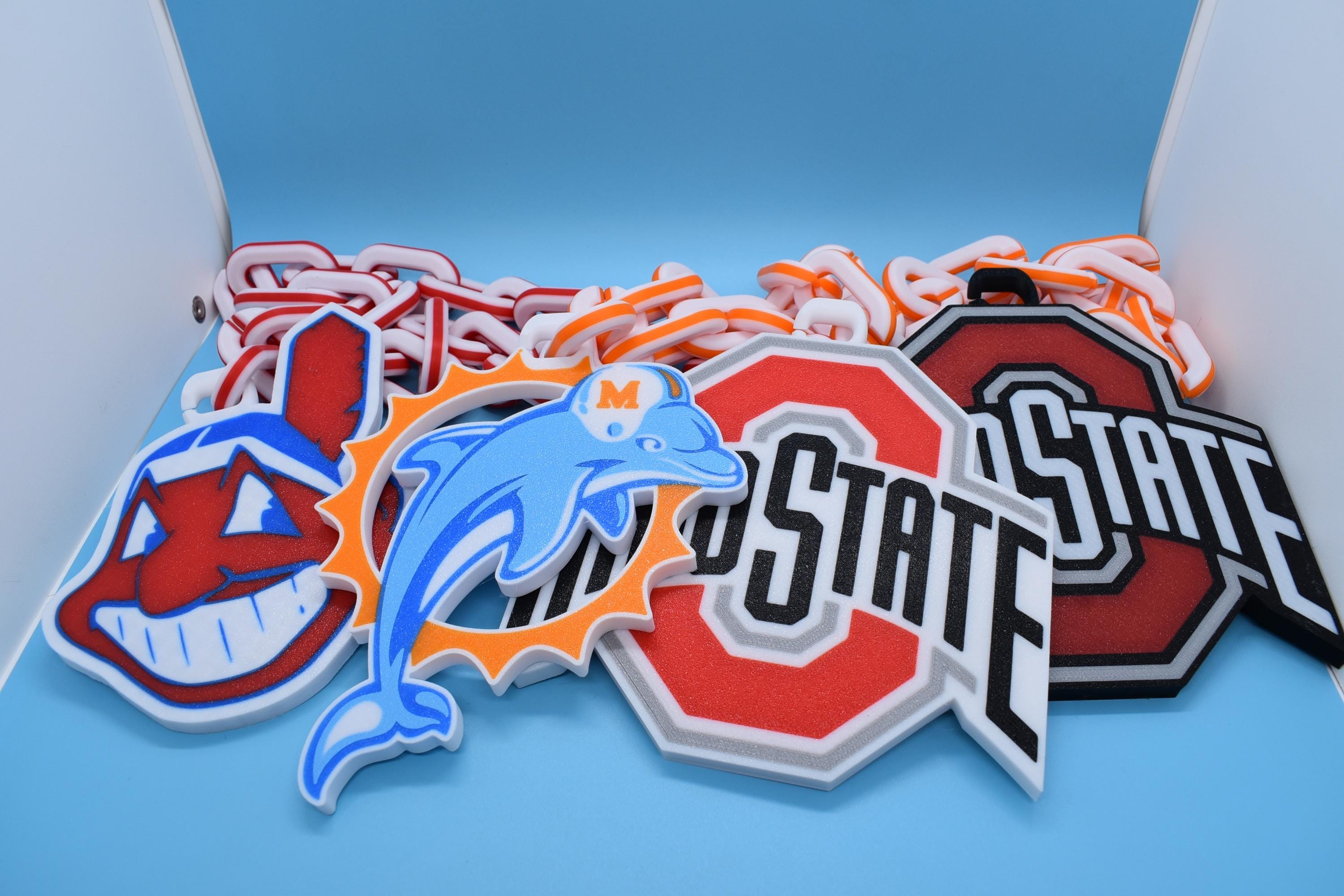 Serviette De Golf University Of Miami Ohio Avec 2 Logos - 44x24 Pouces, Blanc, Clip Pour Sac, Neuf