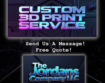 FREE QUOTE! ~Custom Multi-color 3D Printing Service - We print your Files! - DM Us!