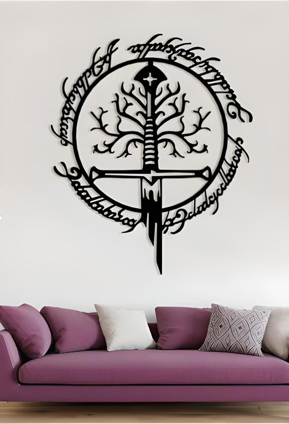 Buy Lord of The Rings Wall Art s - Set of 6 LOTR Home Decor Prints -  Aragorn - Legolas - Gandalf - Gimli - Frodo Baggins - Gollum - Sauron  (8x10) Online at desertcartINDIA