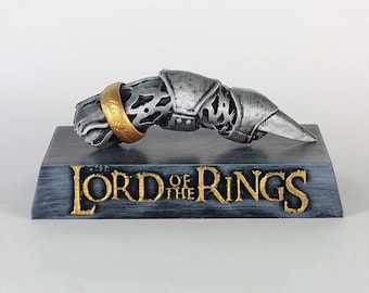 The Lord Of The Rings Sauron Ring Statue, Sauron Ring Figure, Middle Earth Sauron Ring Sculpture