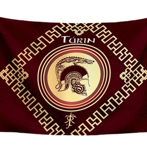 LOTR Khazad-Dum Flag Moria Flag The Lord of The Rings -  Portugal