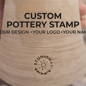 Custom Makers Stamp, Pottery Stamp, Custom Logo Stamp, Initial Stamp, Soap  Stamp, Cookie Stamp, Ceramic Stamp, Highly Detailed Logo Designs 