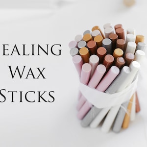 Wax Seal, Sealing Wax, Wax Sticks, Lijm Gun Wax, Lijm Gun Sealing Wax, Wax Seal Stamp, Metallic Wax, Bronzen Sealing Wax, Mailing Wax