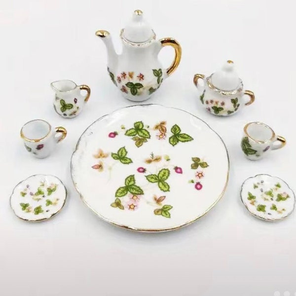 Dollhouse Tea Set Etsy