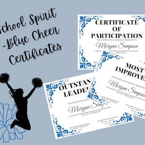 Blue Cheer Certificates