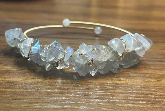 Chip Crystal  Bracelet | Chip Gemstone Bracelets - image 10