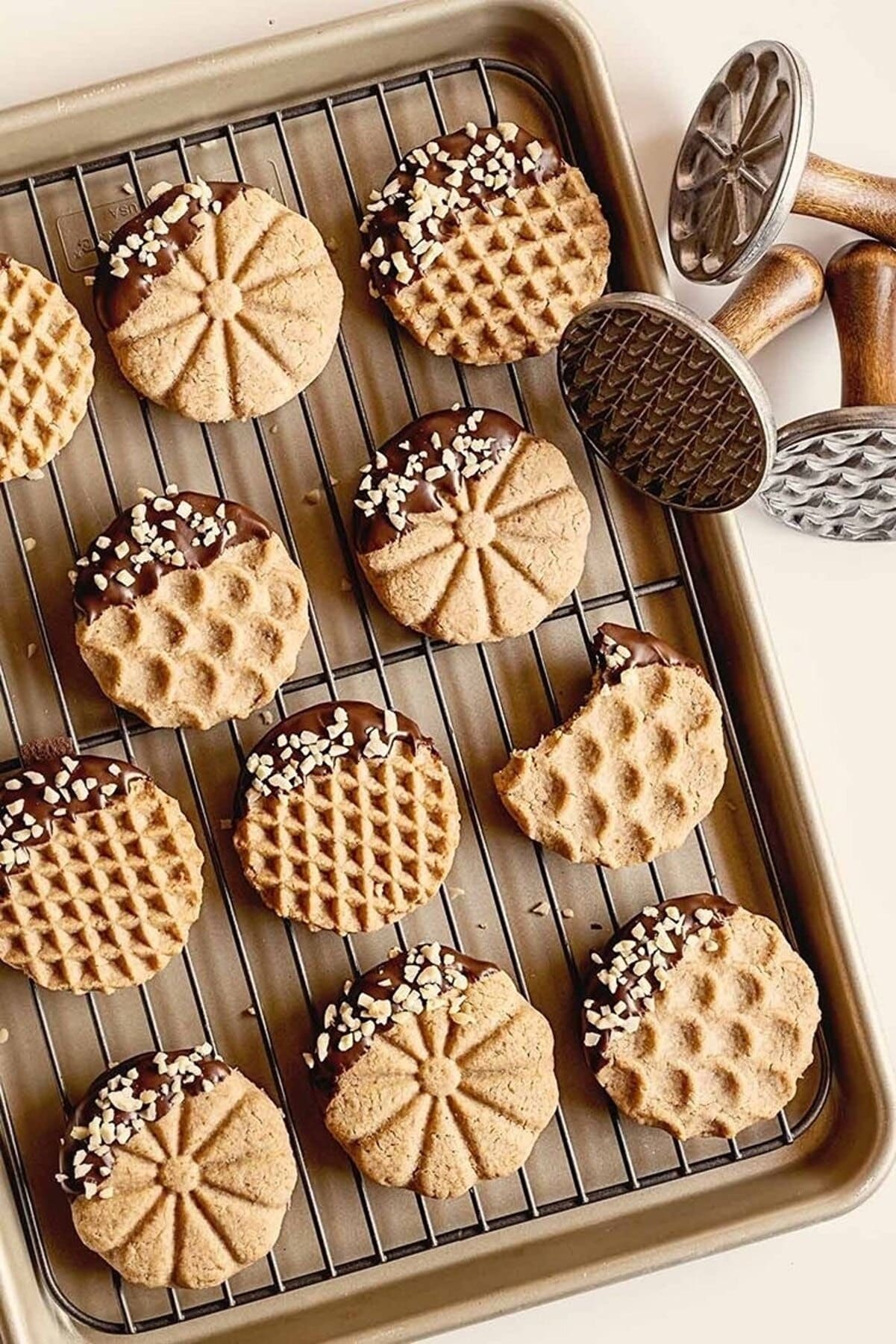 Nordic Ware Geometric Cookie Stamps