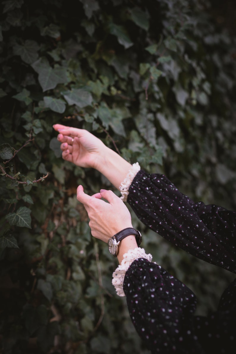 Robe de base cottage, robe victorienne, robe vintage, robe en tissu