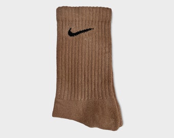 Dark brown nike socks Clearance