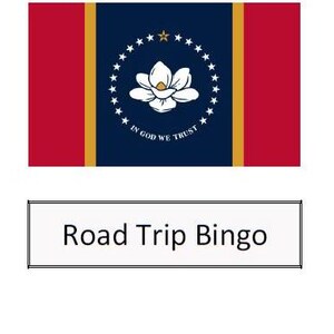 Mississippi Road Trip Bingo