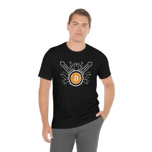 Camiseta Unissex Chave Bitcoin