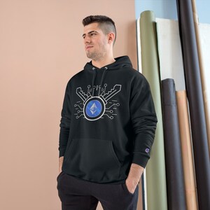 Moletom com capuz Ethereum Keys Champion